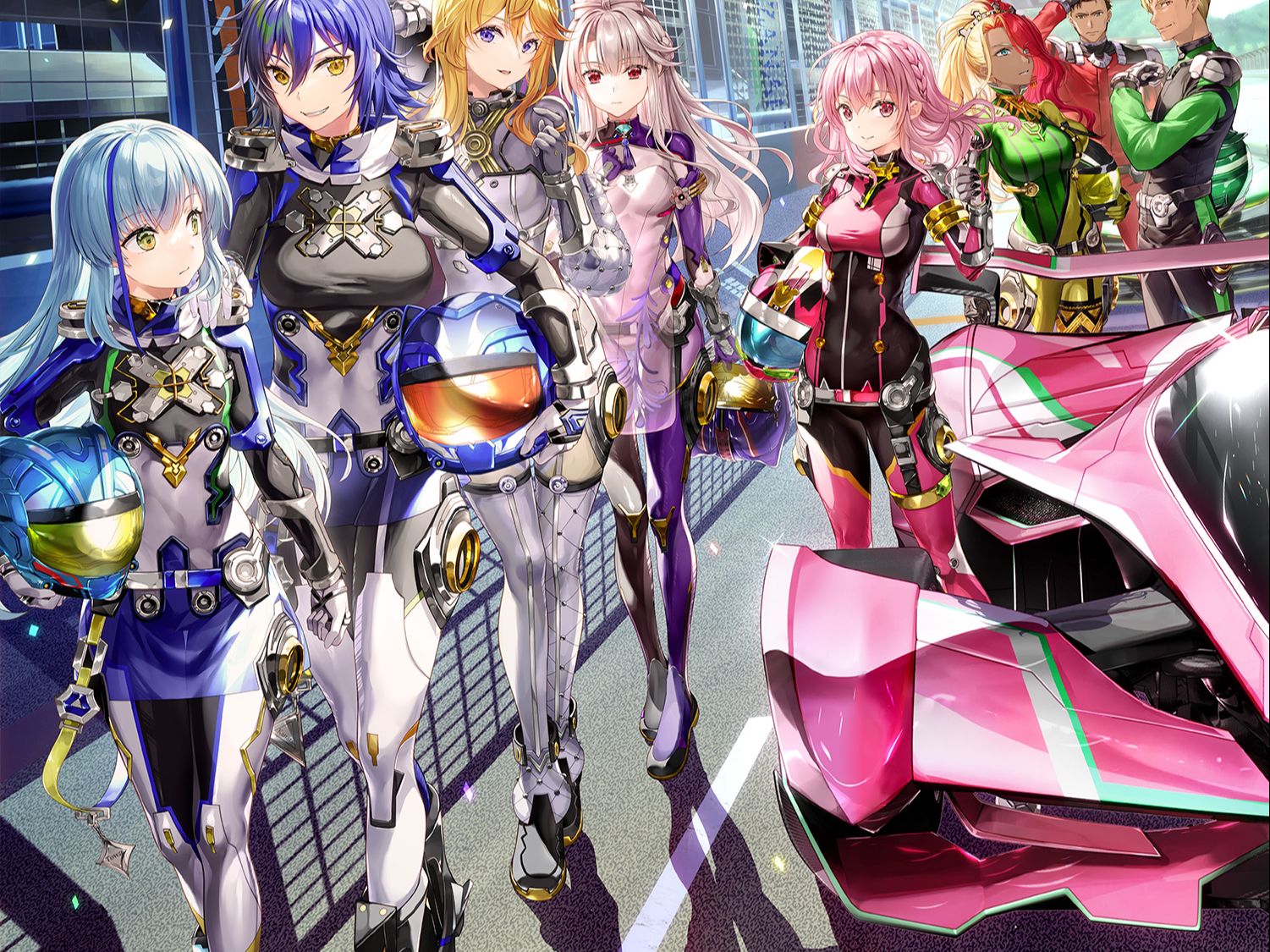 死宅收割機?4月賽車娘新番《highspeed etoile》值得期待嗎?