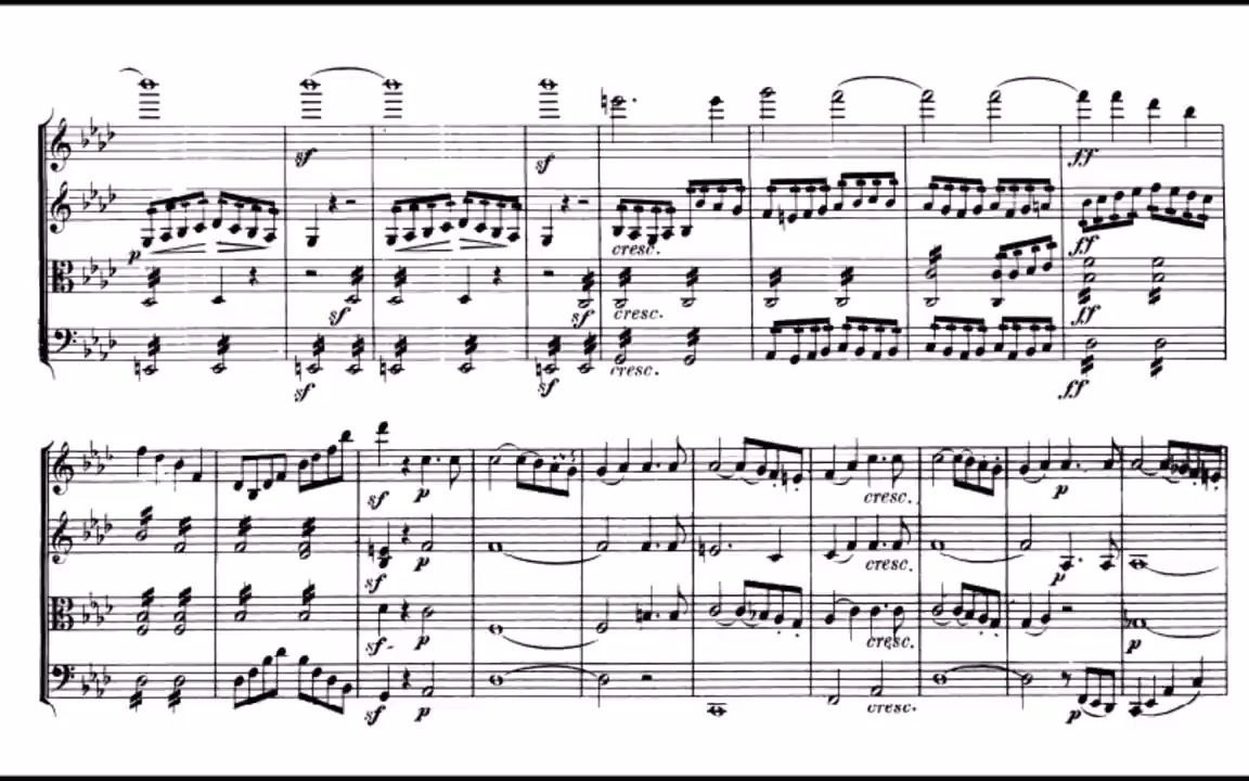 [图]【搬运】Felix Mendelssohn - String Quartet No. 6 in F minor, Op. 80