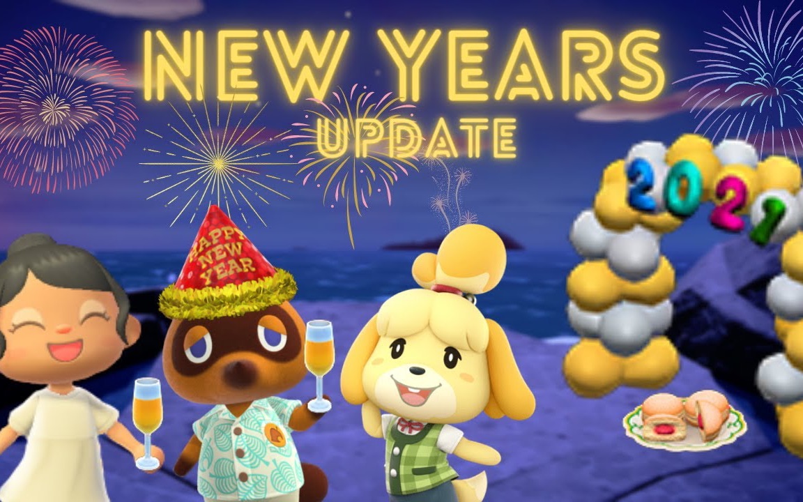 【动森】2021新年快乐!