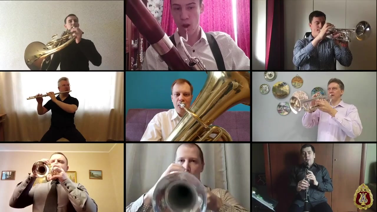 【南北罗马大团结】亚历山大红旗歌舞团在线合奏罗马雅乐为土耳其人