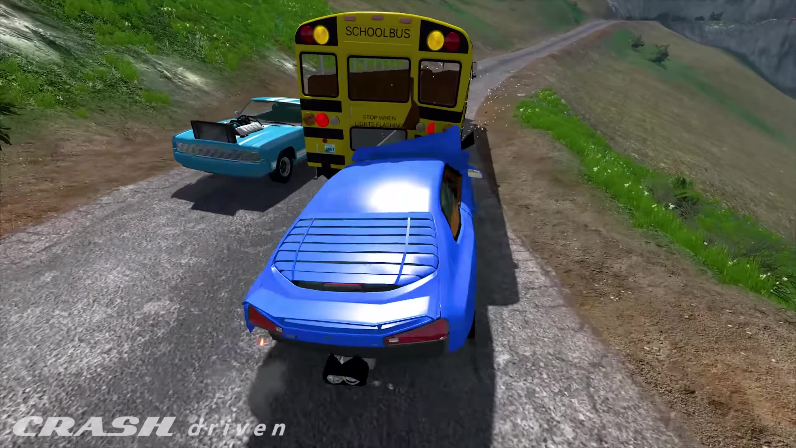 beamng模拟汽车卡车疯狂碰撞