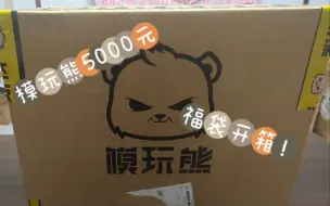 Tải video: 模玩熊5000元福袋开箱！竟然只给了这点东西就打发我了！