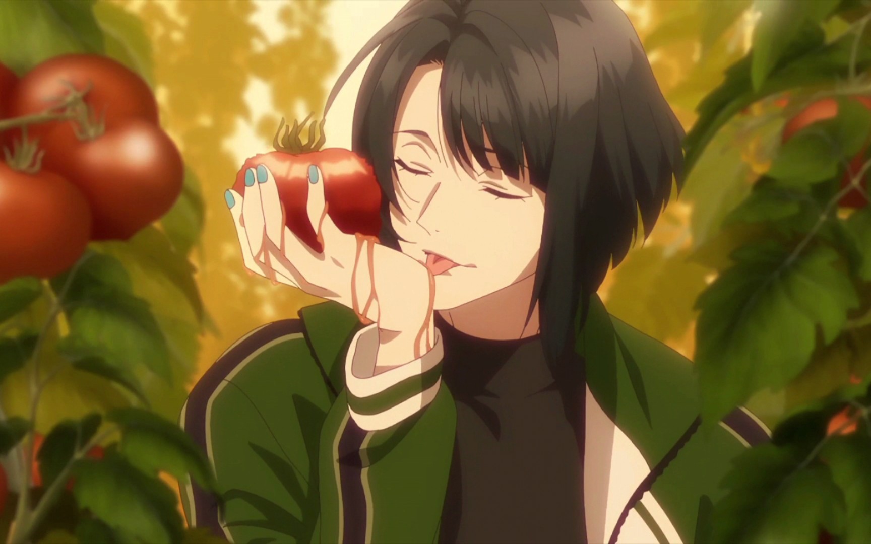 [刀剑乱舞雪月花]松井江,别吃柿子了,吃我吧()