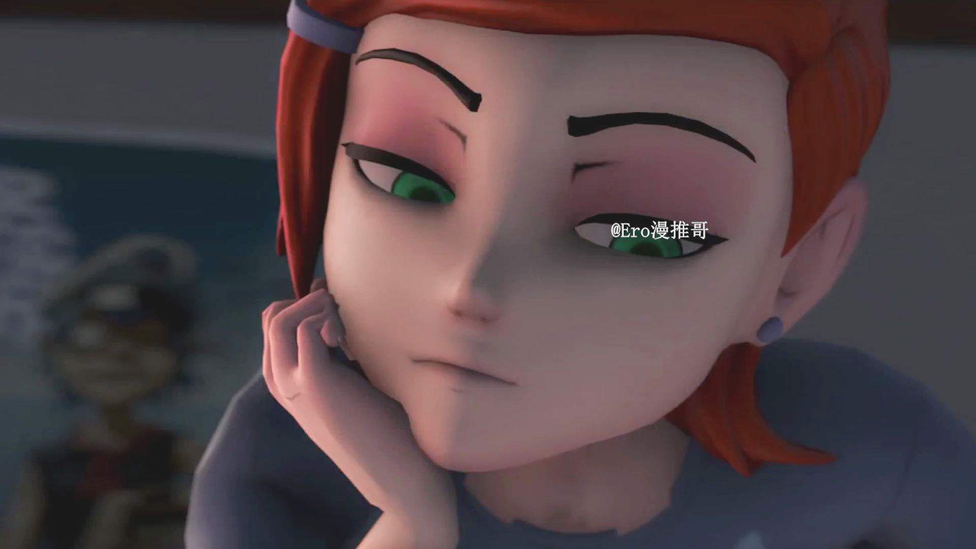 [图]少年骇客3d同人：格温逮住了恶作剧的ben10