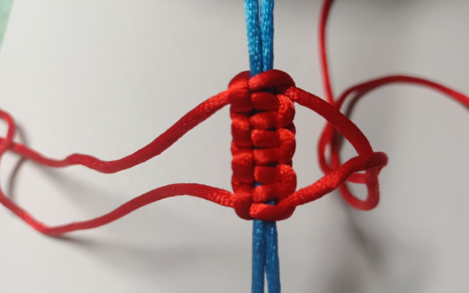 【编绳】编绳花样之双向平结的两种编法