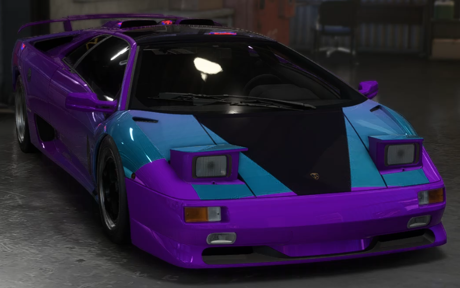 极品飞车20骷髅面 ,道奇撞毁