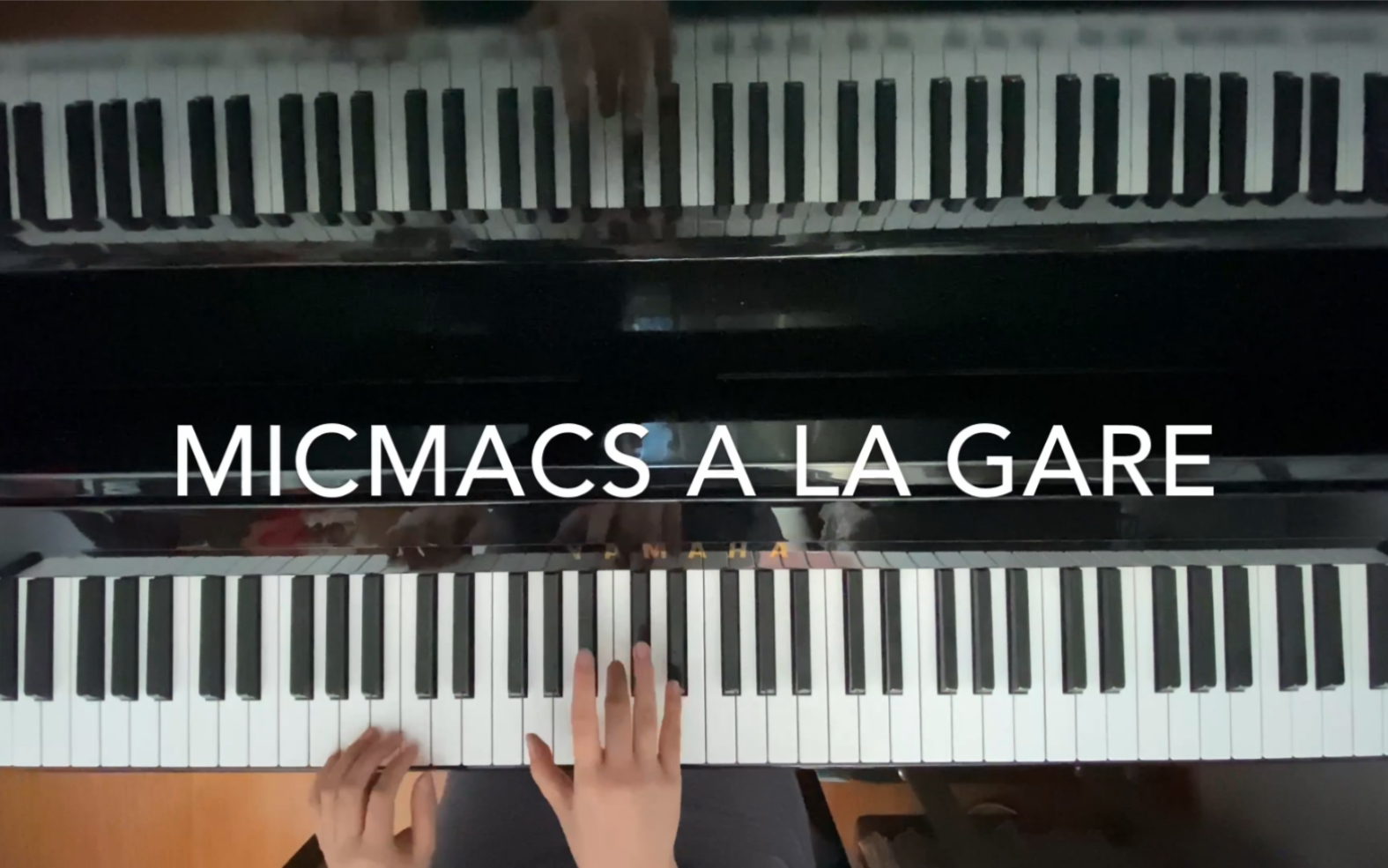 【钢琴】micmacs a la gare 电影《尽情游戏》插曲