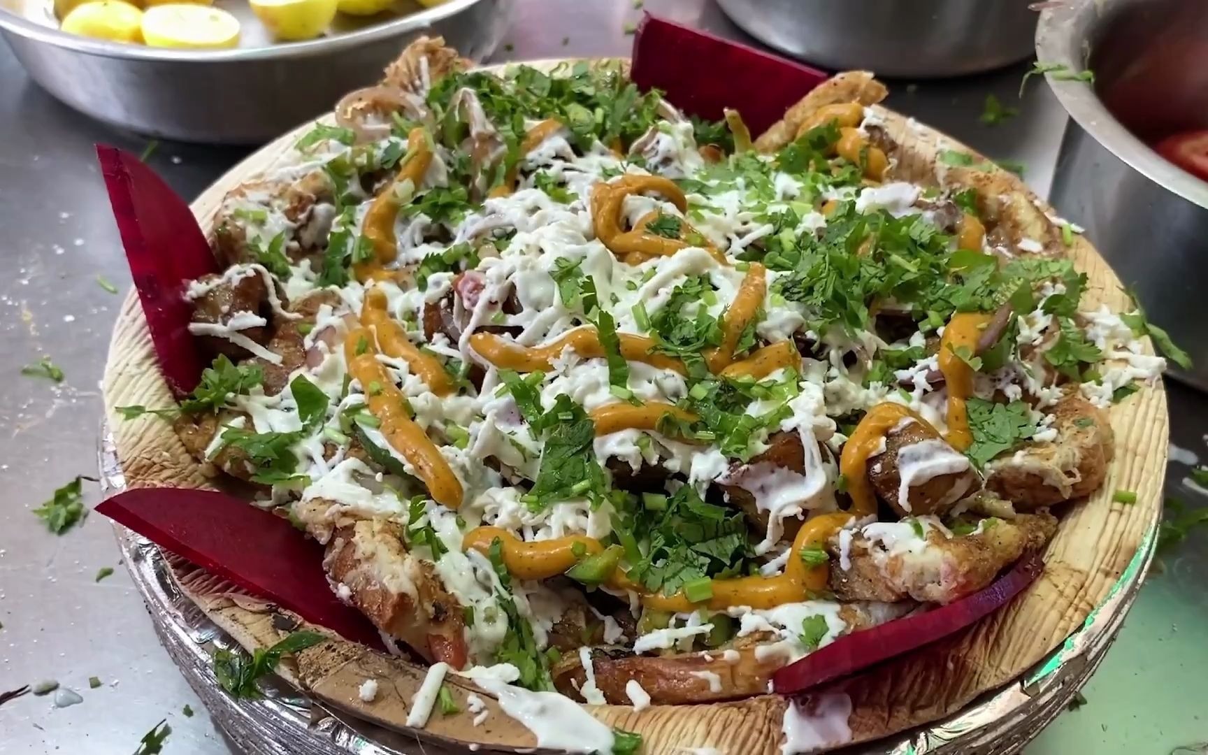 印度街头豪华披萨,干净又卫生