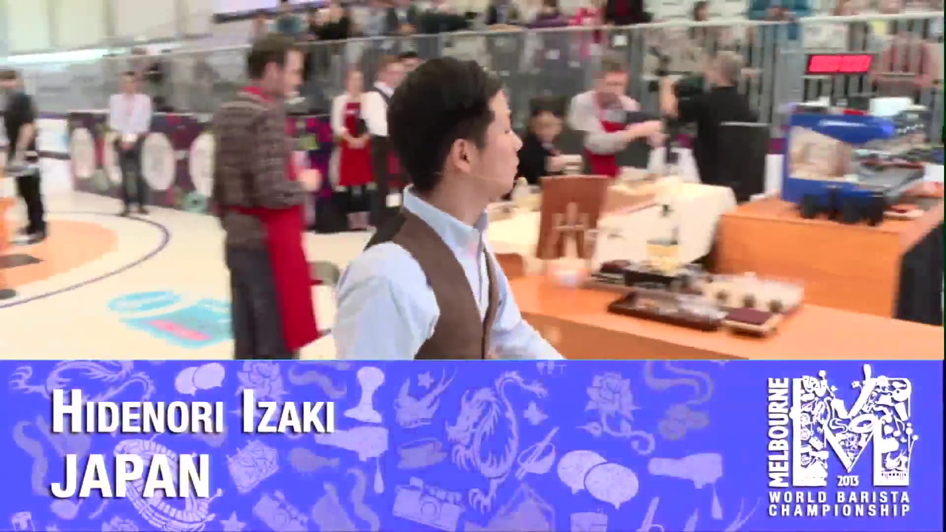 世界咖啡师大赛 2014World Barista Championship Round 1  Hidenori Izaki Japan哔哩哔哩bilibili