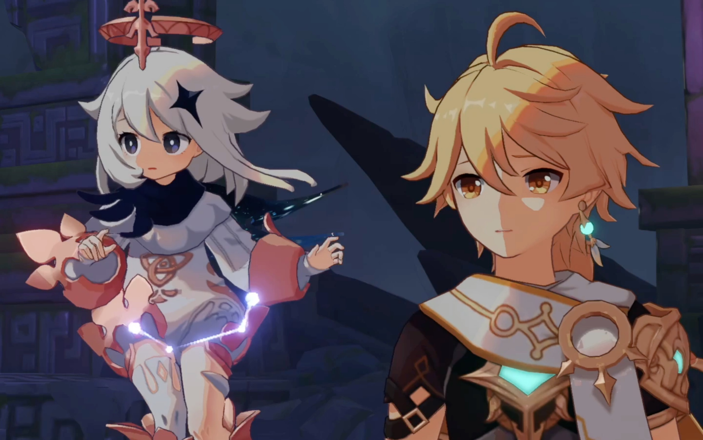 终将重逢第四幕 剧情片段 空视角 留存纪念_哔哩哔哩bilibili_原神