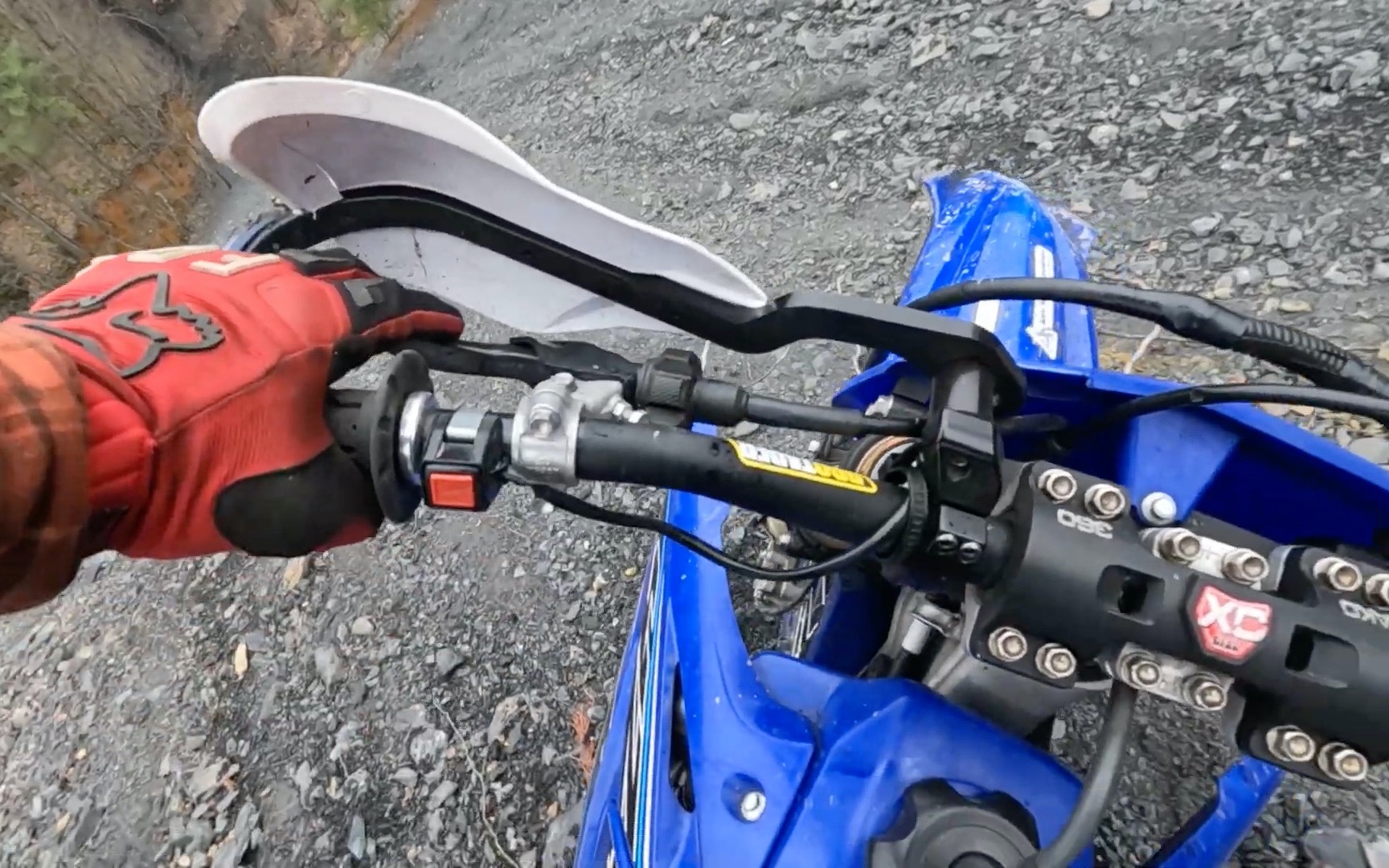 【越野摩托】雅马哈yz250x爬山