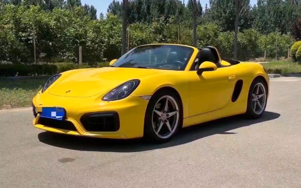 明盘15.几,16年保时捷boxster波斯特