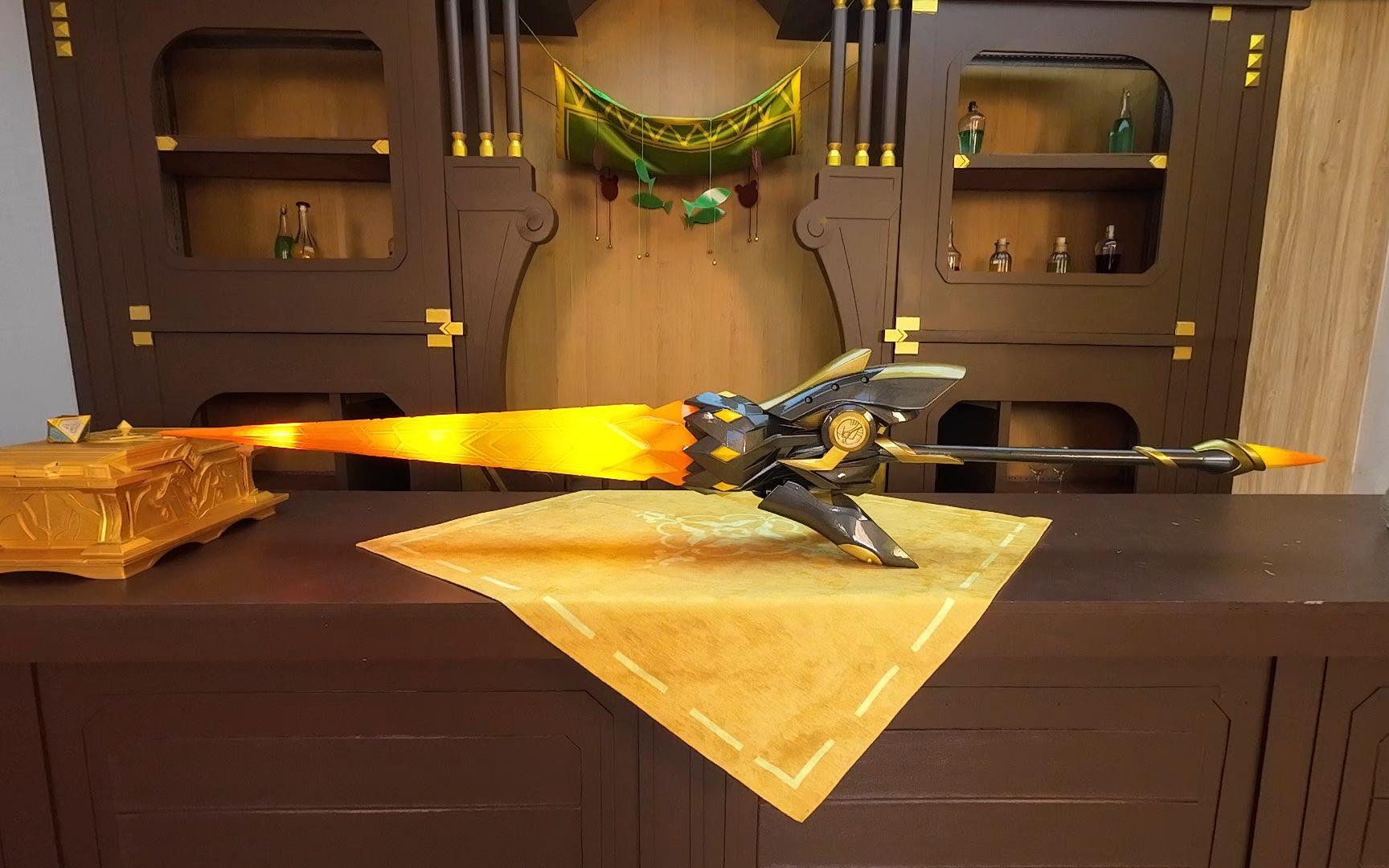 星穹铁道·炎枪制作 (阿丽萨·兰德的骑枪 终结技为陷阵无回的炎枪)