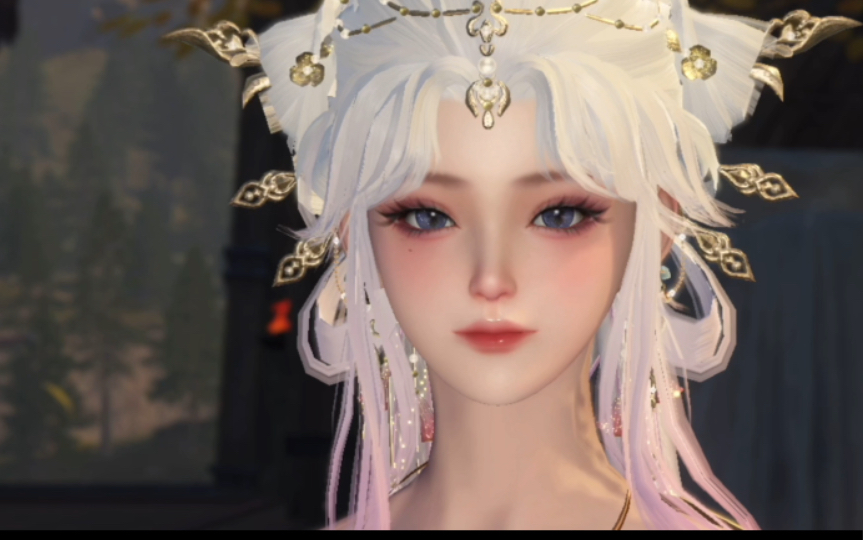 这是仙子吧/感谢路人玩家的动态背景/逆水寒原创捏脸