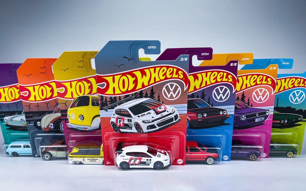 开箱风火轮hotwheels2022大众基本系列