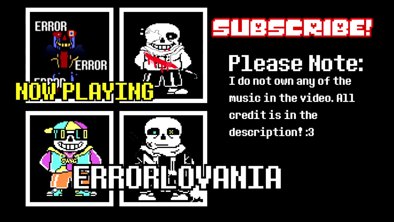 【undertale】各个sans在不同au的主题曲(15分钟大合集) part 2