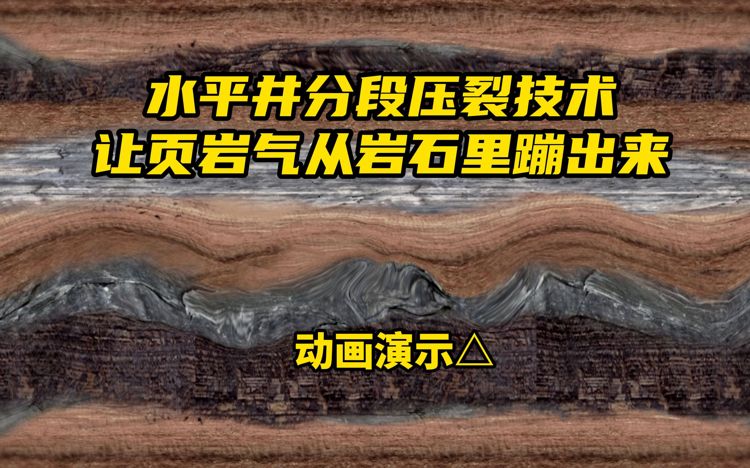 创新技术!水平井分段压裂技术,让页岩气从岩石里蹦出来~哔哩哔哩bilibili