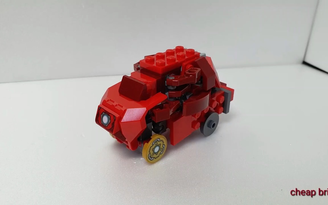 乐高76140 套内变形金刚 ironman-hide