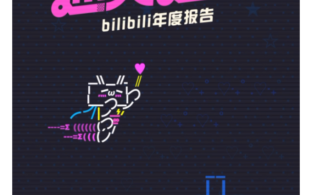 bilibili年度报告可获得数字头像!看看你有没有全勤吧!哔哩哔哩bilibili