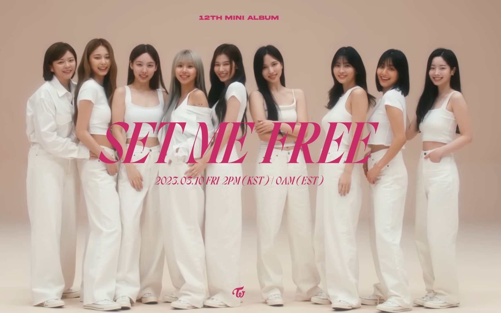 韩国女团TWICE最新专辑《让我自由》——TWICE" SET ME FREE"宣传MV哔哩哔哩bilibili