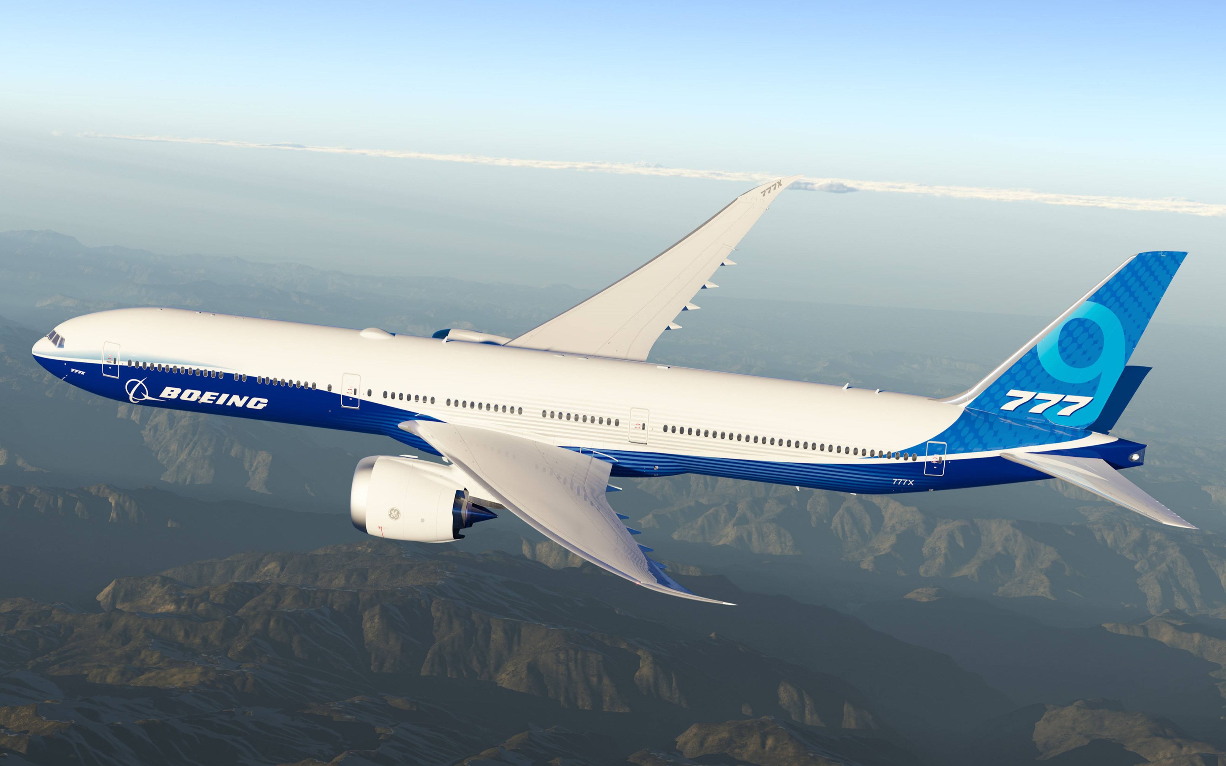 777飞机照片图片