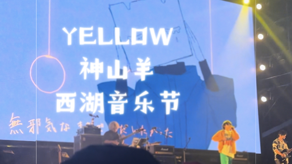 【神山羊】240517 西湖音乐节d1 yellow