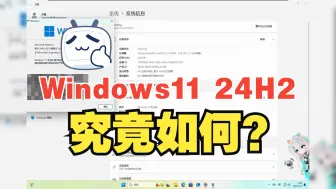 Download Video: 【系统体验】Windows11出24H2版了？会更好用吗？