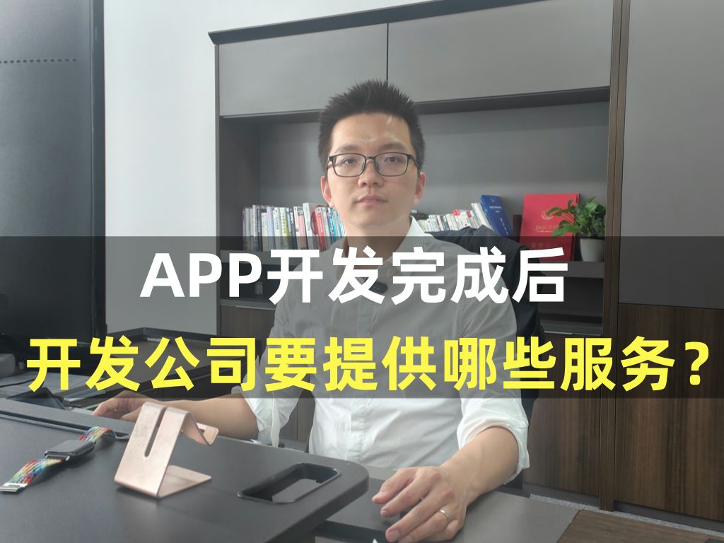 APP开发完成后,开发公司要做哪些服务?哔哩哔哩bilibili