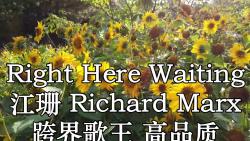 [图]Right Here Waiting(Live) 江珊 Richard Marx 跨界歌王 高品质 带和声伴奏