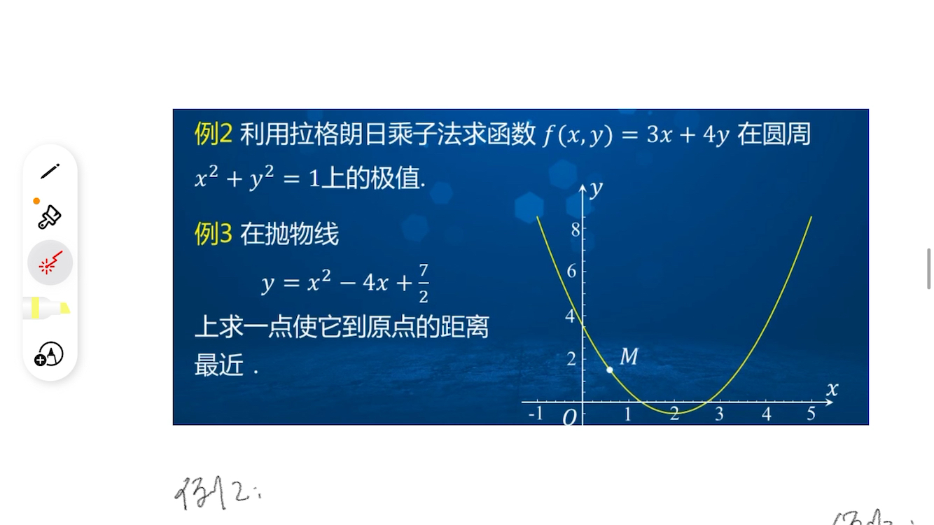 拉格朗日乘子法求条件极值哔哩哔哩bilibili