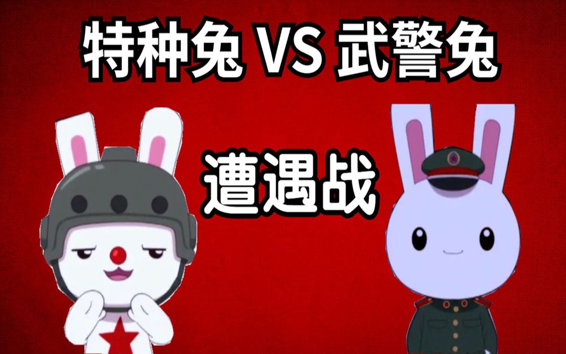 军营趣闻之兵哥哥们与武警兔们的遭遇战!