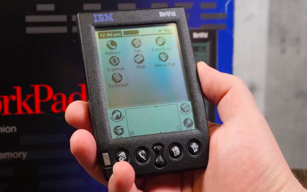 【lgr】一台1998年的palm掌上电脑-ibm workpad 20x体验评测