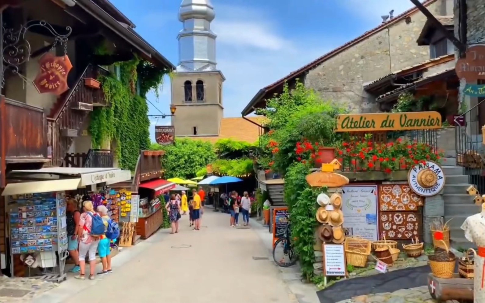 伊瓦尔——莱芒湖畔的鲜花小镇!