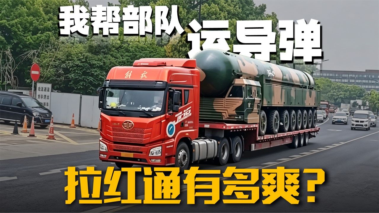 当真理出现在自己车上，才明白什么叫排面！被部队征用的货车有多爽？