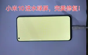 Télécharger la video: 小米10进水绿屏，完美修复！