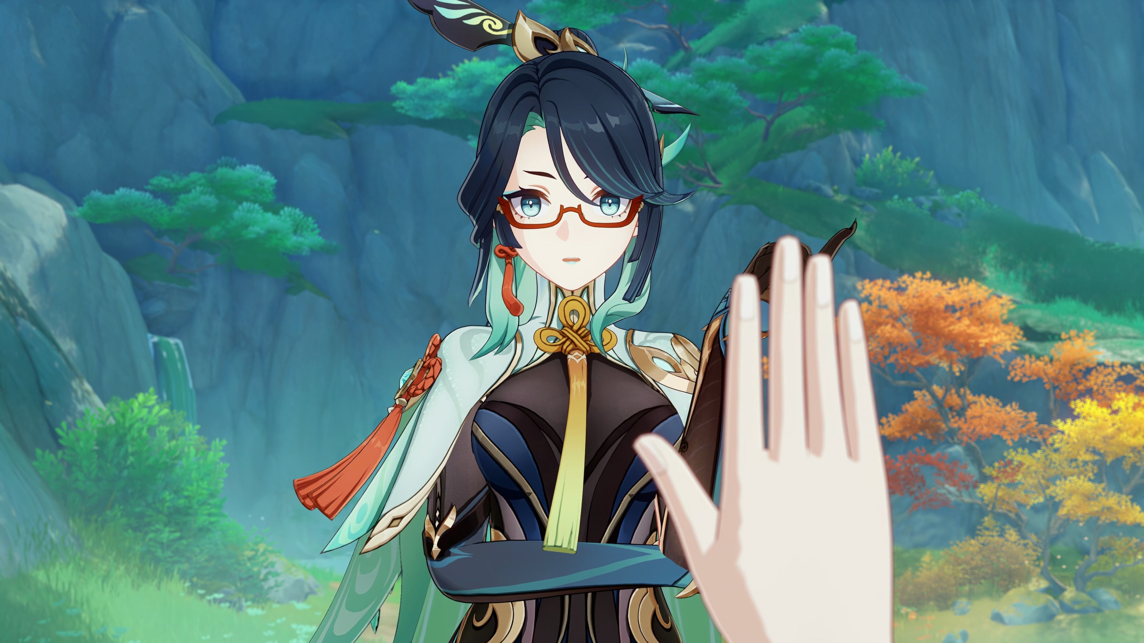 【4k60帧】《原神》角色演示-「闲云:逸风逍遥」