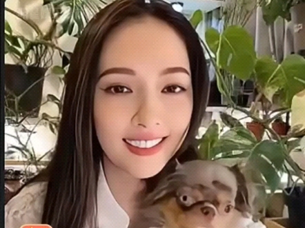 郭碧婷素颜开直播