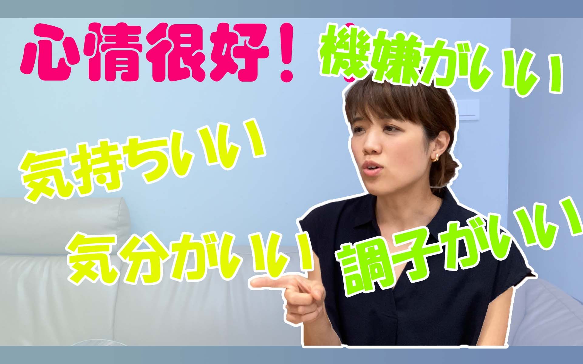 [日语学习42] 心情很好的日文该怎么说呢?気持ちいい?気分がいい?机嫌がいい?调子がいい?哔哩哔哩bilibili