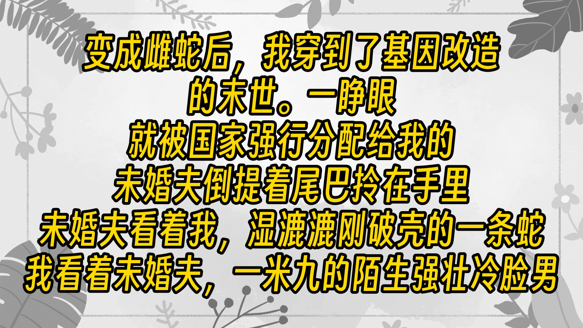 【完结文】隔壁领老婆:前凸后翘,妖娆美人.我这边领老婆:嘶嘶嘶嘶—哔哩哔哩bilibili