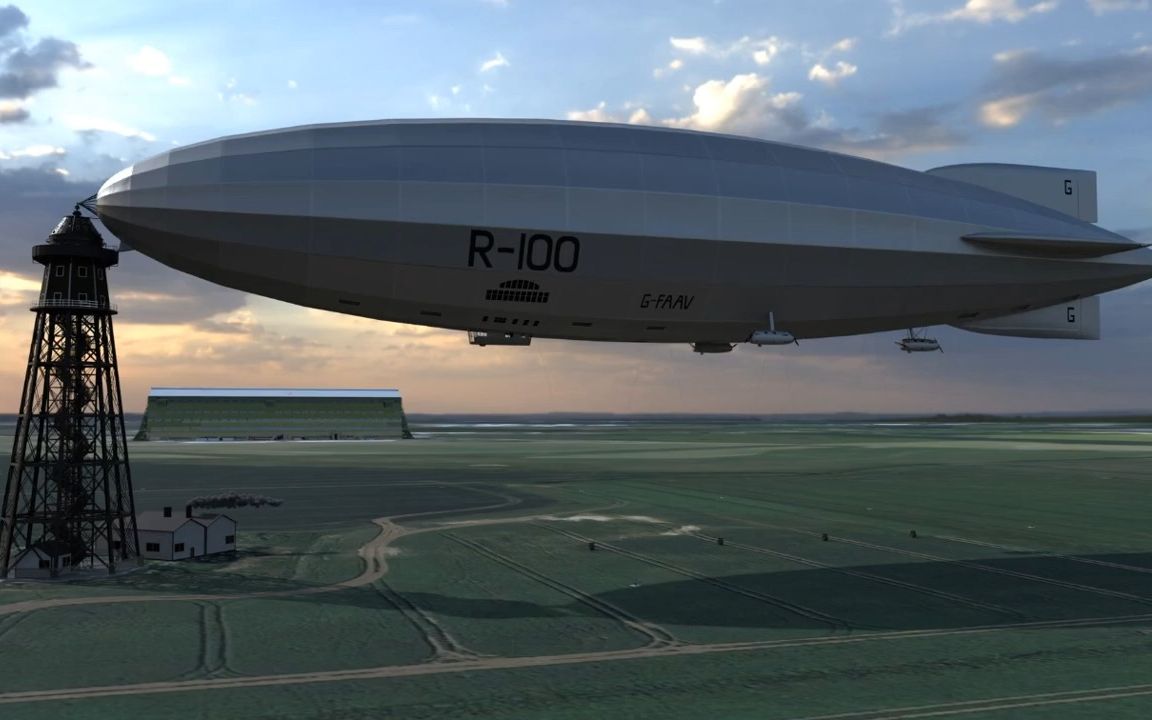 【搬运】如何操作百年前英国硬式飞艇 how to moor a british rigid