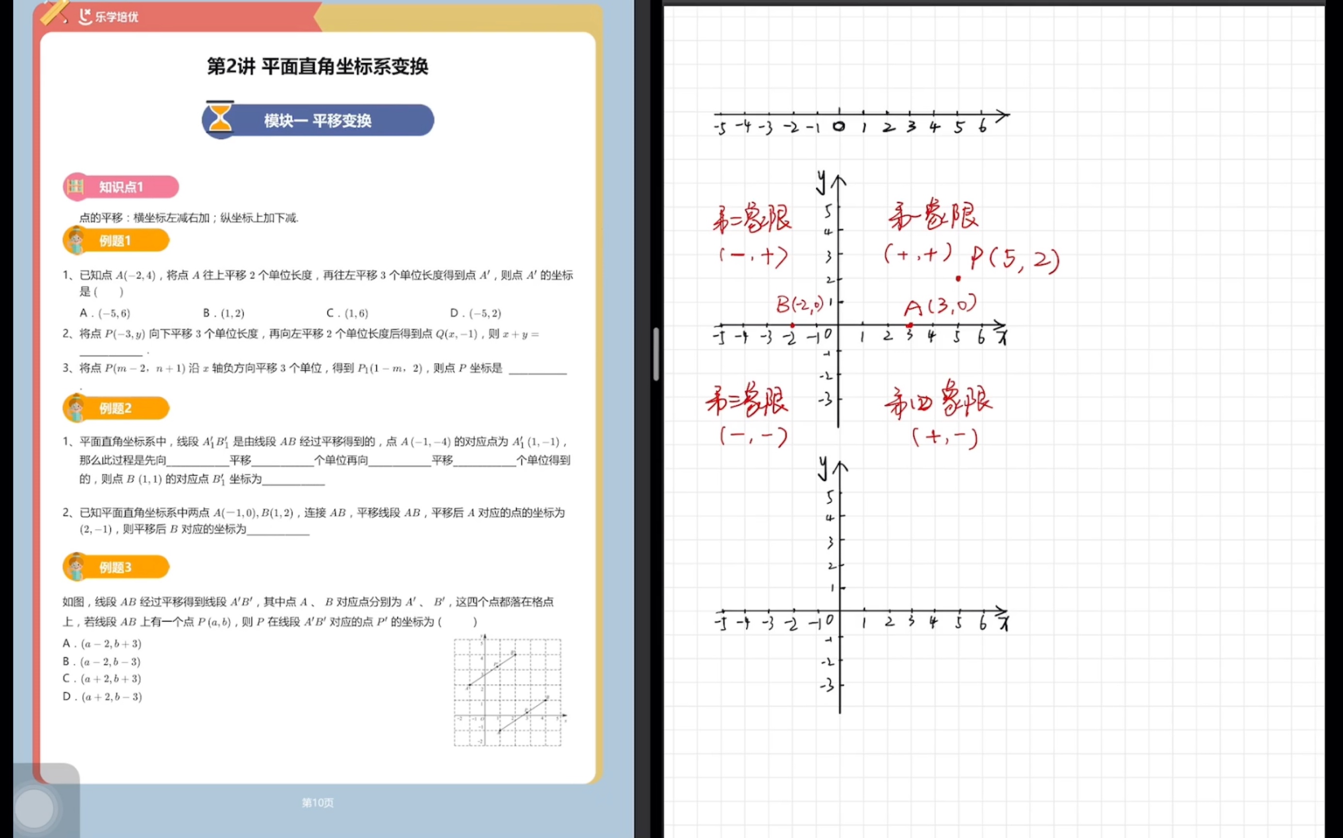 平面直角坐标系讲解哔哩哔哩bilibili