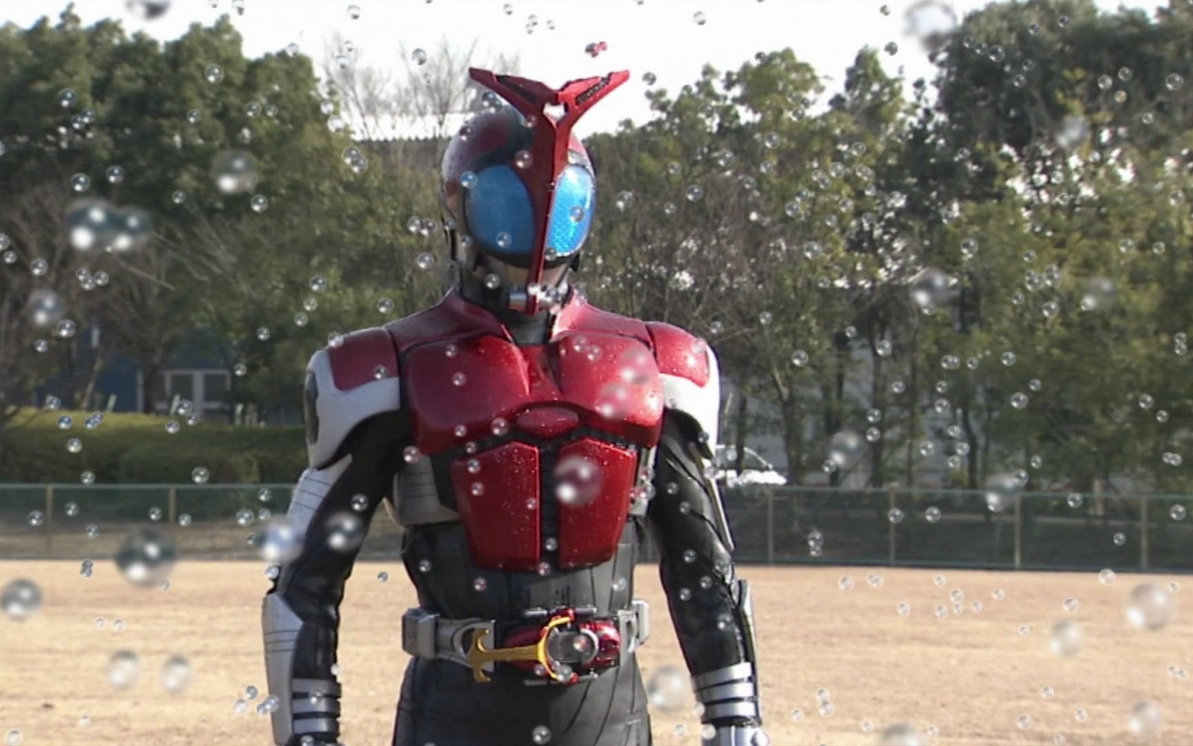 【1080p 60fps】假面骑士kabuto 雨中经费战 svfi补帧