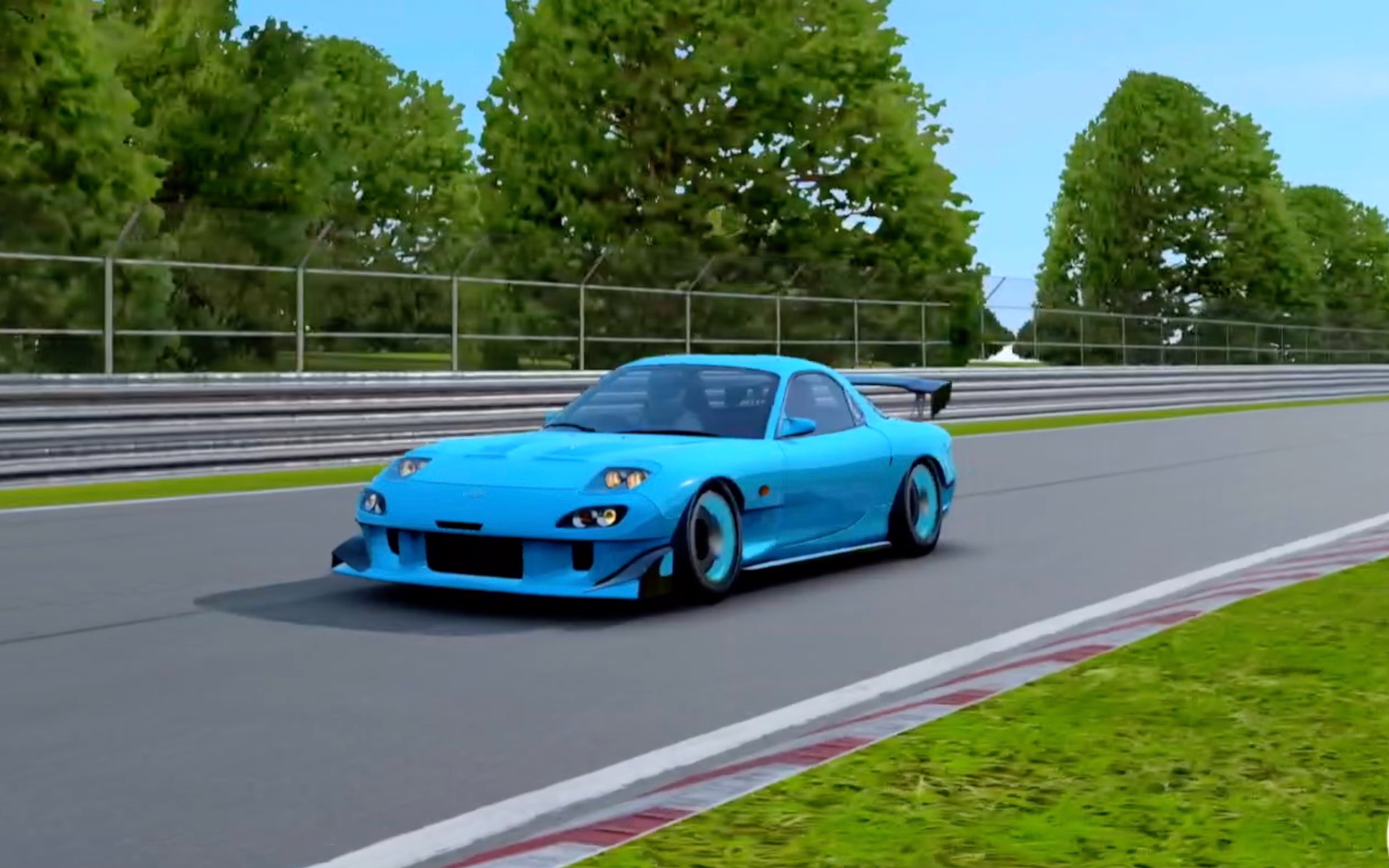 「绝对赛车」雨宫蓝rx7,永远滴神!