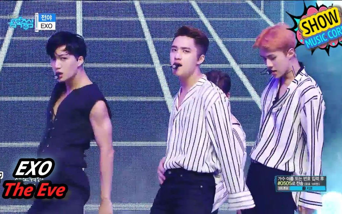 [图]【EXO】 'The Eve(前夜)' 打歌舞台合辑 LIVE_1080P (4P)