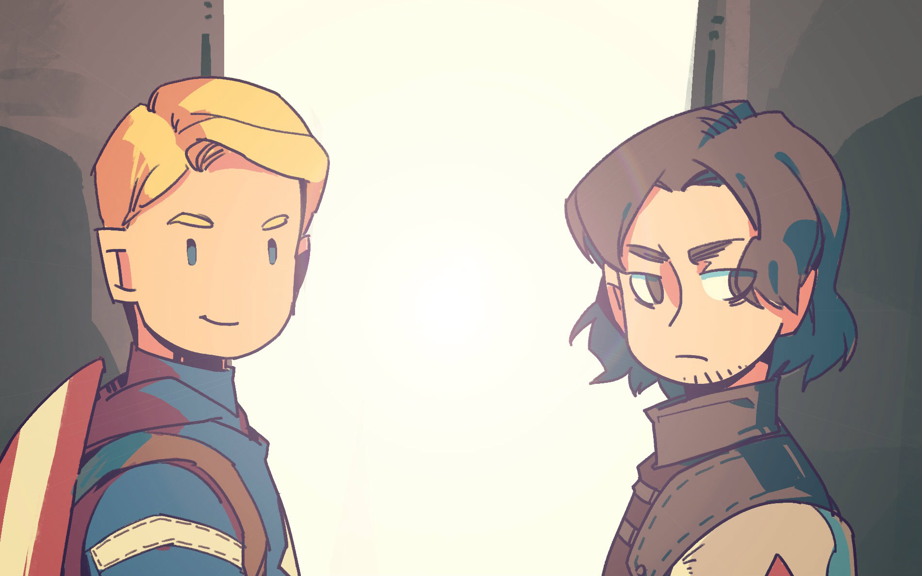 【盾冬/stucky】 我的小男孩.长大了