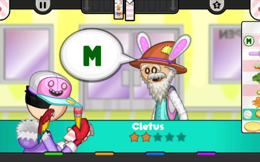 老爹炸鸡汉堡店togo认真玩的第87天新顾客格雷格和新材料胡萝卜丝和第