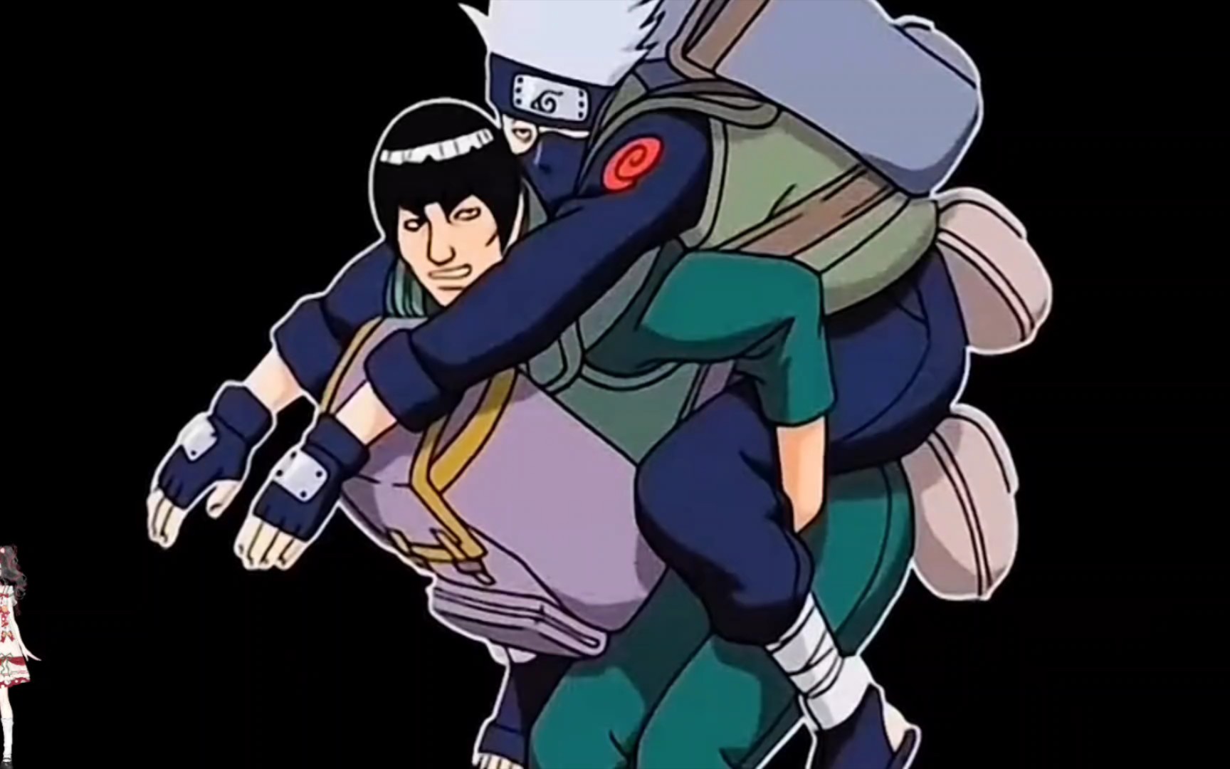 卡卡西和迈特凯就是快乐源泉,木叶沙雕二人组!