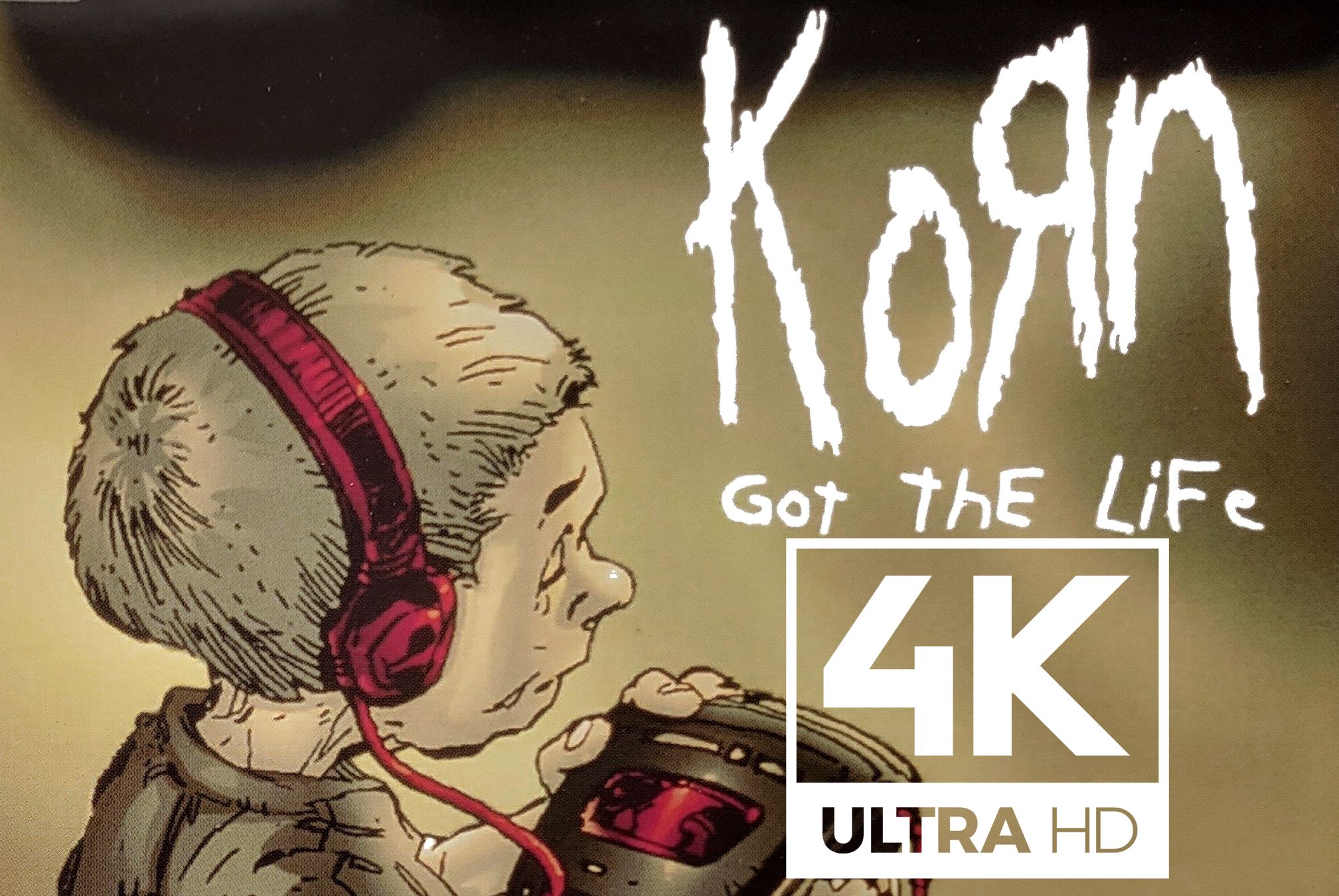 4k 60帧 科恩乐队 korn - got the life 官方mv