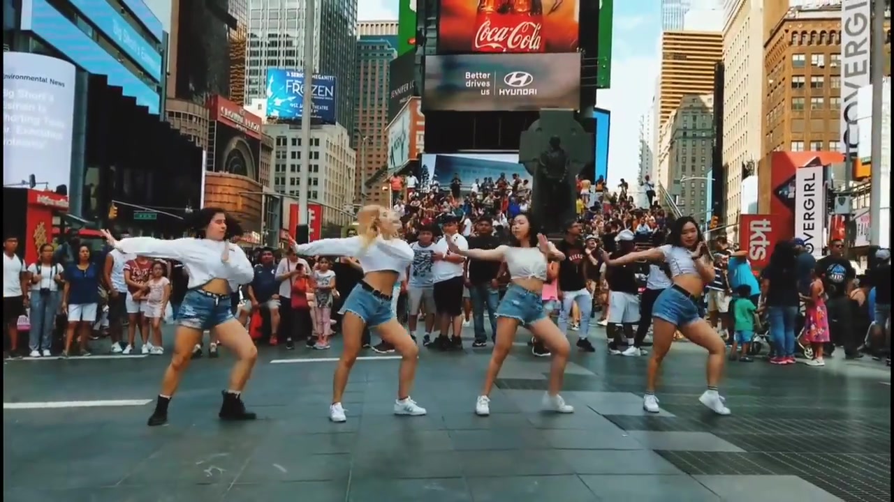kpopinpublic舞蹈展示挑战blackpinkforeveryoung舞蹈实力翻跳