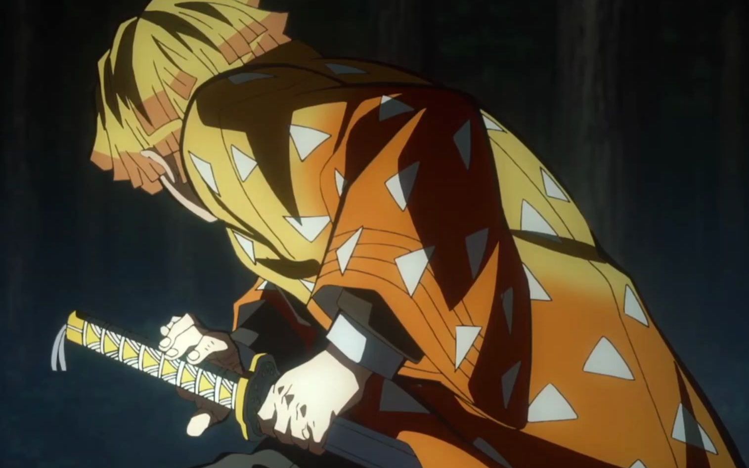 我妻善逸两季三刀刀刀暴击